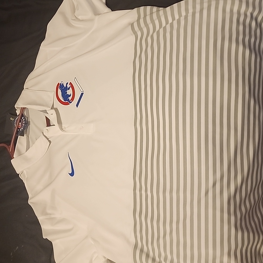 NWT XXL Chicago Cubs Nike Polo